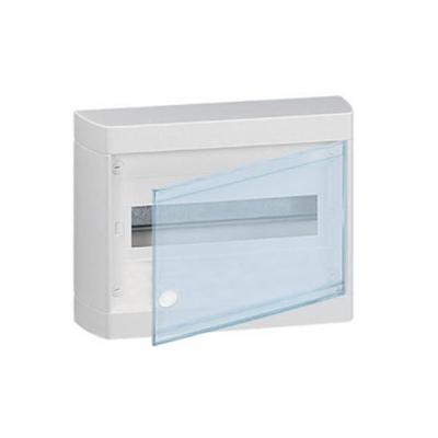 Щит электрический настенный Legrand Nedbox, IP40, 1ряд.  12мод., с клеммным блоком, дверь: прозрачная, корпус: полистирол, цвет: белый
