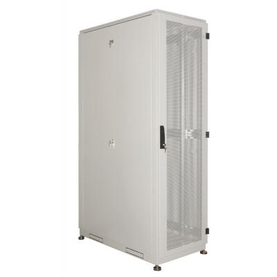 Шкаф серверный напольный ЦМО ШТК-С, 45U, 2150х600х1000 мм (ВхШхГ), дверь: перфорация, цвет: серый