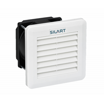 Вентиляторный модуль SILART NLV, с подшипником качения, 230V, 106х106х62 мм (ВхШхГ), вентиляторов: 1, 26 дБ, IP54, поток: 16 м3/ч, для шкафов, цвет: ч