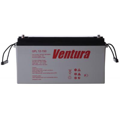 Аккумулятор для ИБП Ventura GPL, 225х483х170 мм (ВхШхГ),  Необслуживаемый свинцово-кислотный,  12V/150 Ач, цвет: серый, (GPL 12-150)