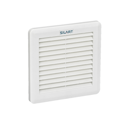 Вентиляторный фильтр SILART NLF, 204х204х32 мм (ВхШхГ), IP54, для вентиляторного модуля, цвет: белый
