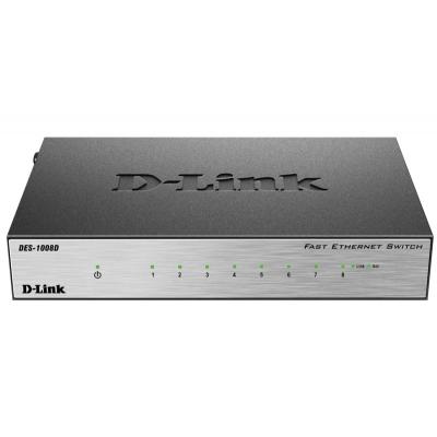 Коммутатор D-Link, DES-1008D/L2B