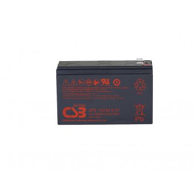 Аккумулятор для ИБП CSB Battery UPS, 94,3х51х151,9 мм (ВхШхГ) необслуживаемый свинцово-кислотный  12 V, (CSB.UPS122406)
