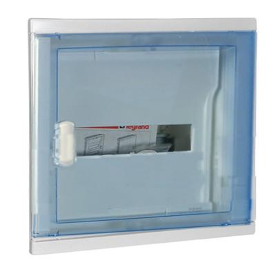 Щит электрический настенный Legrand Nedbox, IP40, 1ряд.  12мод., с клеммным блоком, дверь: прозрачная, корпус: пластик, цвет: белый